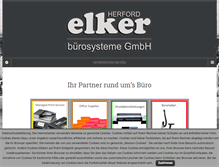 Tablet Screenshot of elker.de